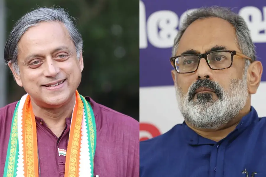 Congress leaders got enlightened, says Chandrasekhar as Tharoor praises Modi’s vaccine diplomacy