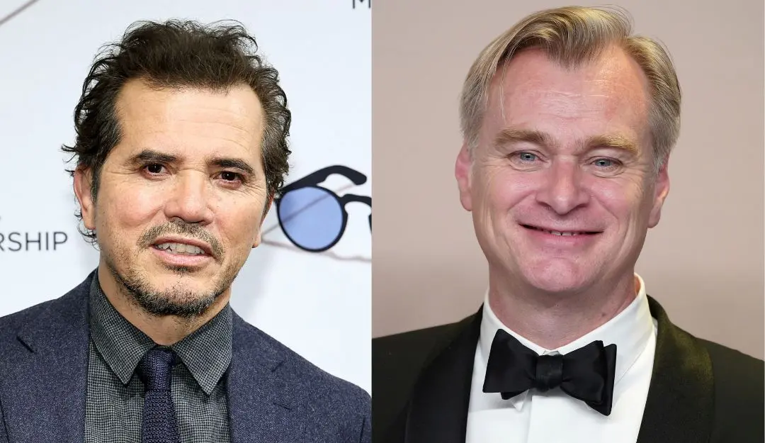 John Leguizamo (L) and Christopher Nolan (R)