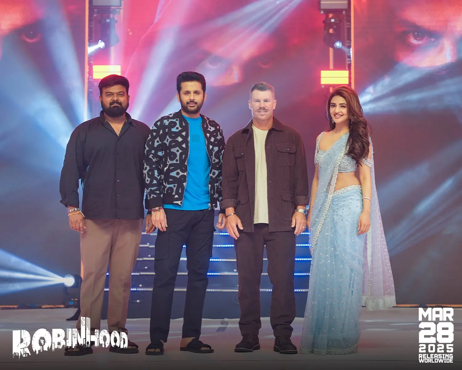 Team Robinhood from the trailer launch and Grand Pre-Release Event | X