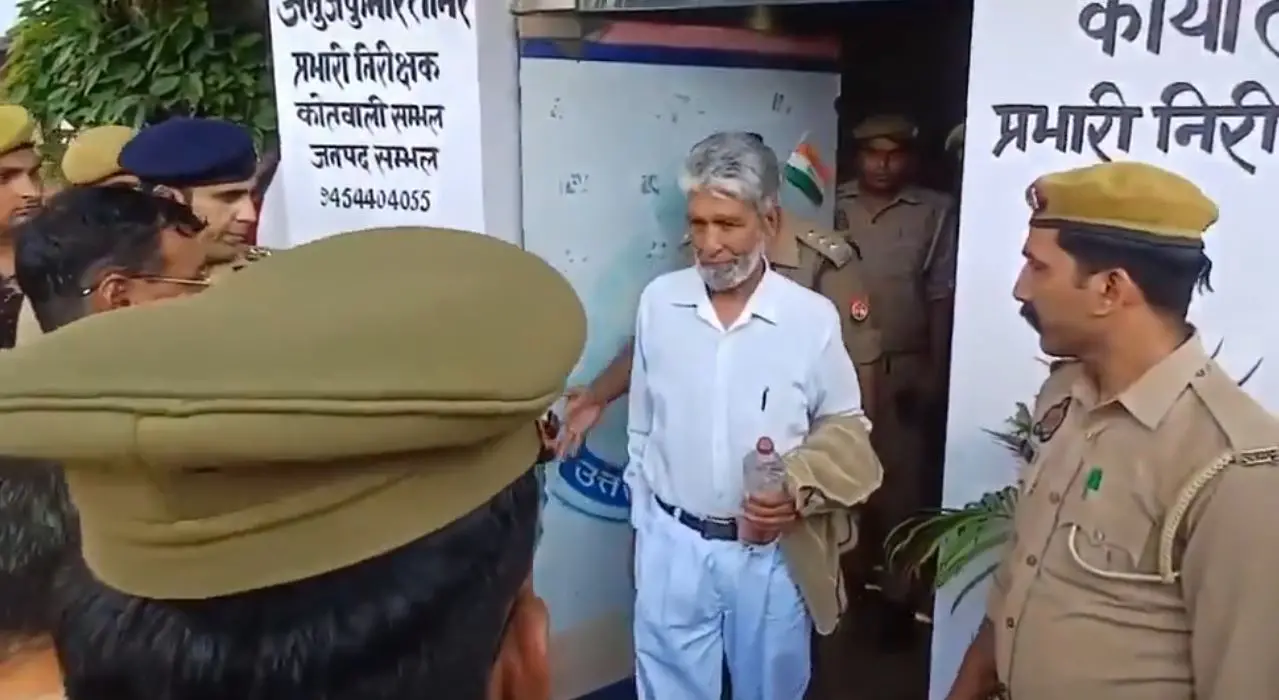 Zafar Ali taken away by UP Police