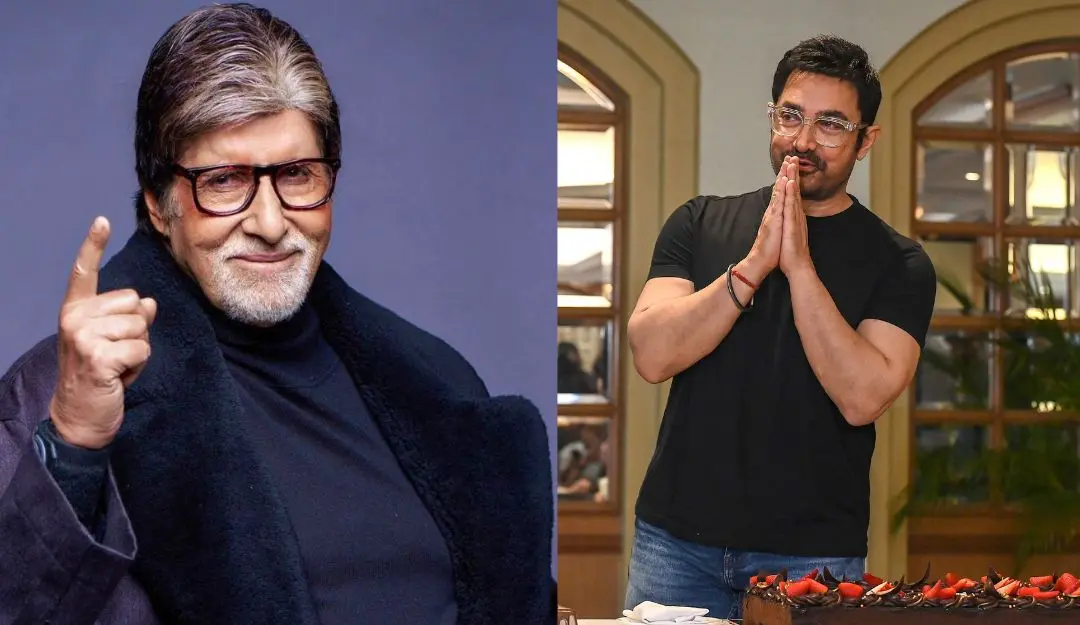 Amitabh Bachchan, Aamir Khan (Photo:ANI)