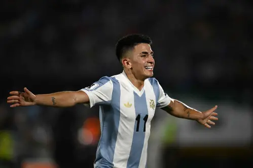 Argentina beats Uruguay, needs one point to qualify for WC 2026