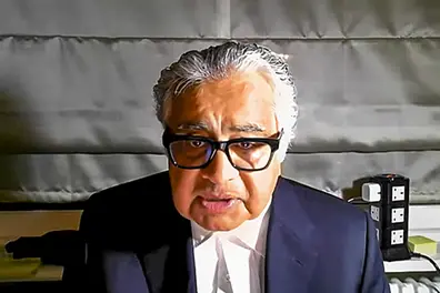 If this allegation is false, then a very fine judge’s image is immediately tarnished: Harish Salve