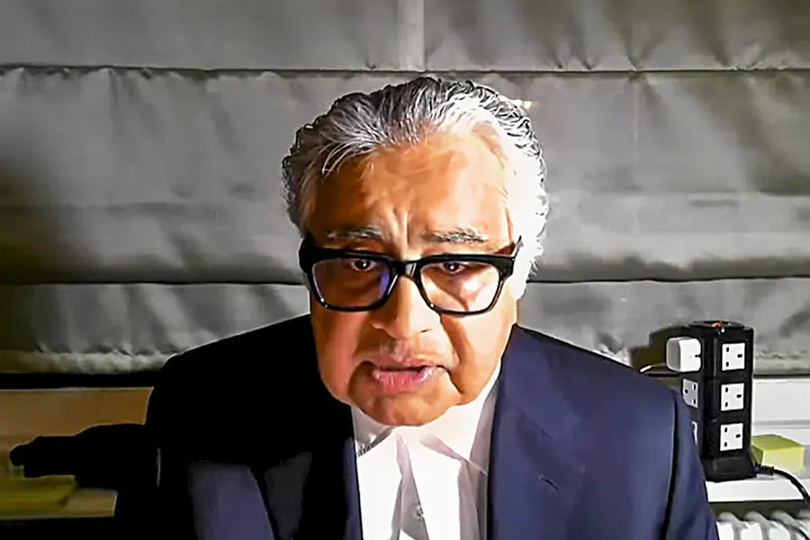 If this allegation is false, then a very fine judge’s image is immediately tarnished: Harish Salve