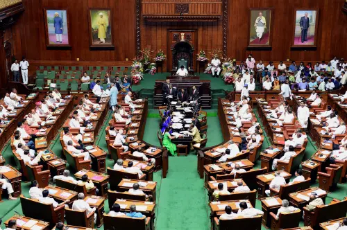 A view of the Karnataka Assembly House | Photo: PTI