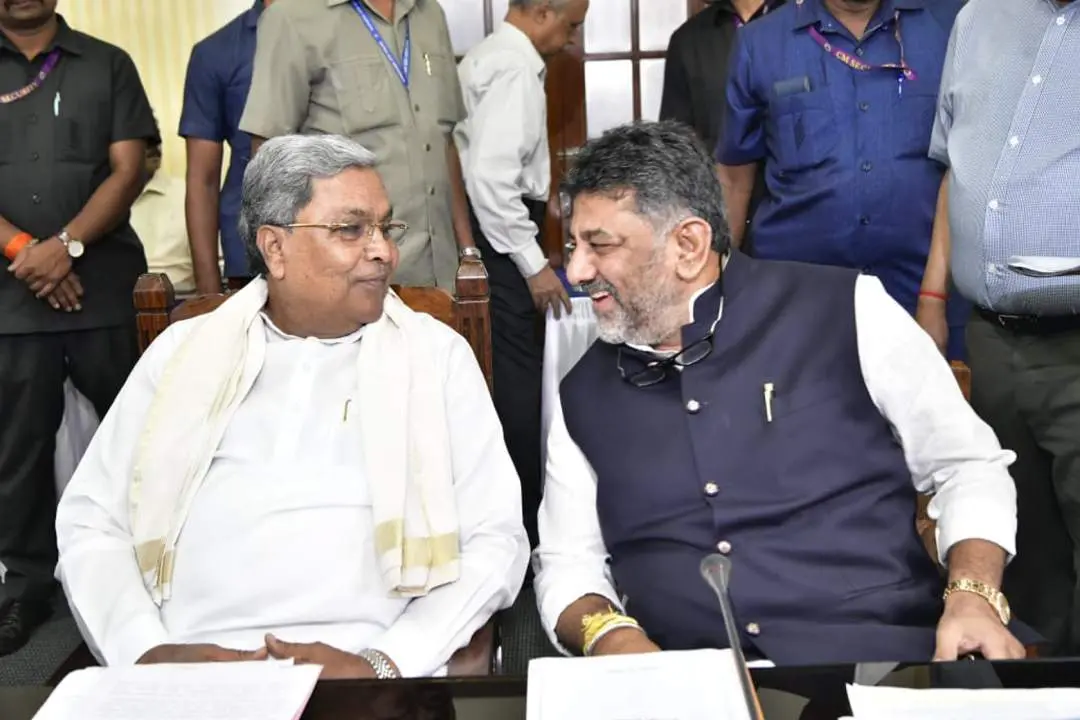 Siddaramaiah, D K Shivakumar (Photo: PTI)