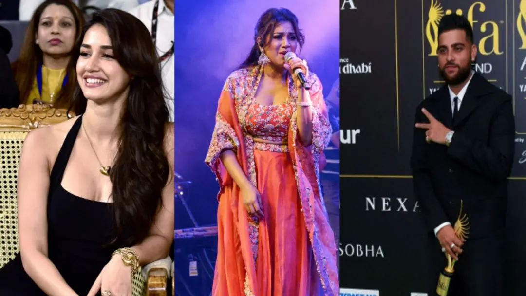 From (L) Disha Patani, Shreya Ghoshal and Karan Aujla | Photos: Agencies