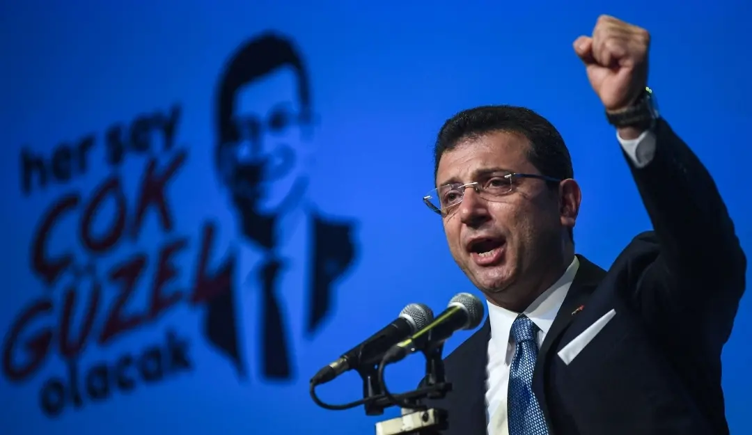 Istanbul Mayor Ekrem Imamoglu.