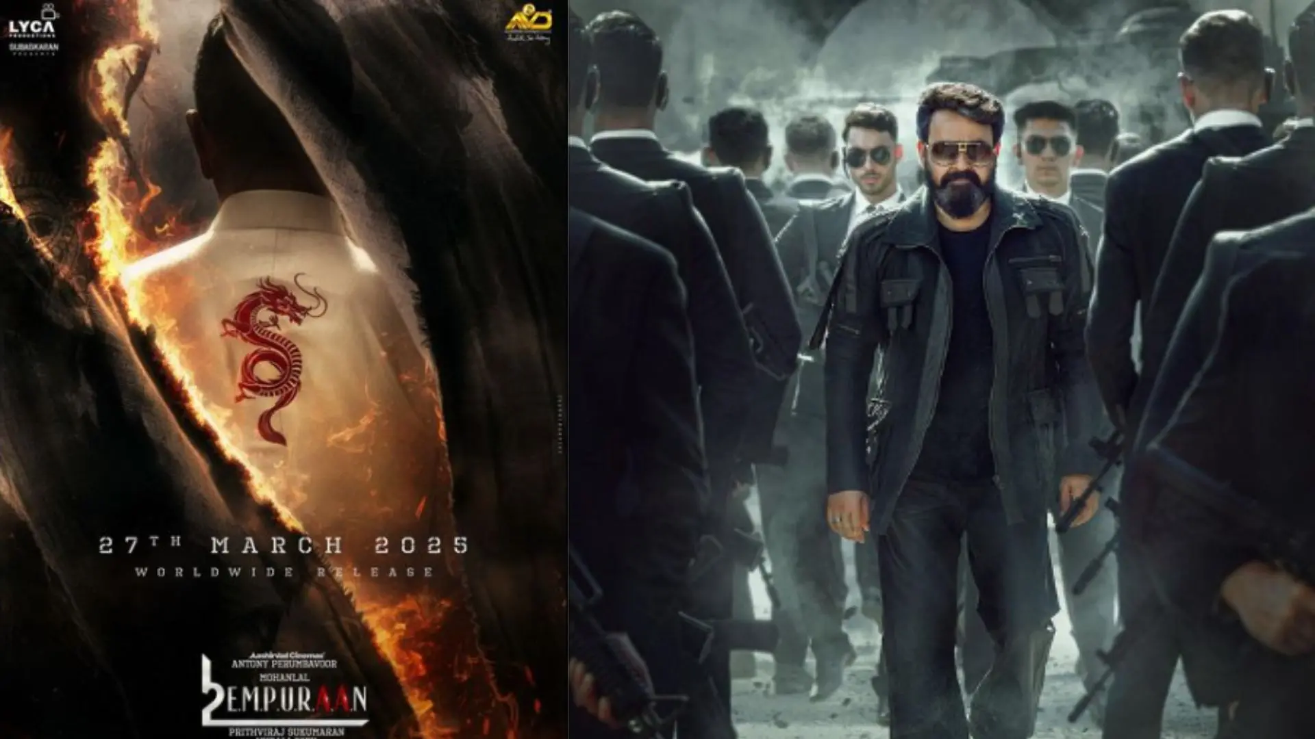 'L2: Empuraan' movie poster