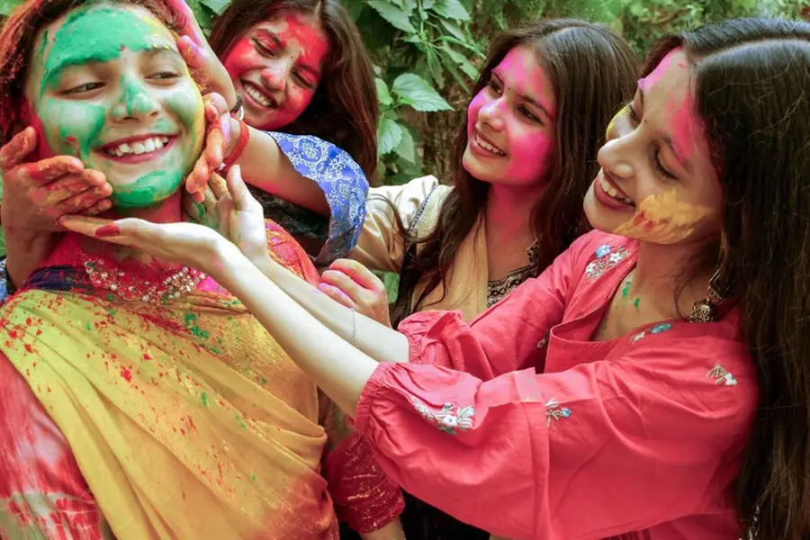 In this Indian village, Holi is for women only—a 500-year-old tradition keeps men away