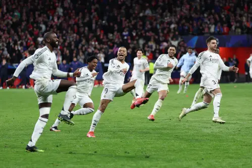 Real Madrid, Arsenal, Villa and Dortmund move to quarter finals of Champions League