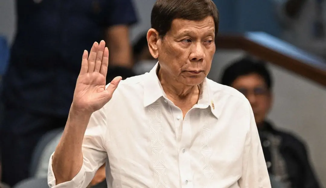 Former Philippine president Rodrigo Duterte (Photo: AFP)