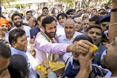 Saffron flags fly high as BJP sweeps Haryana civic polls, winning 9 out of 10 municipal corporations
