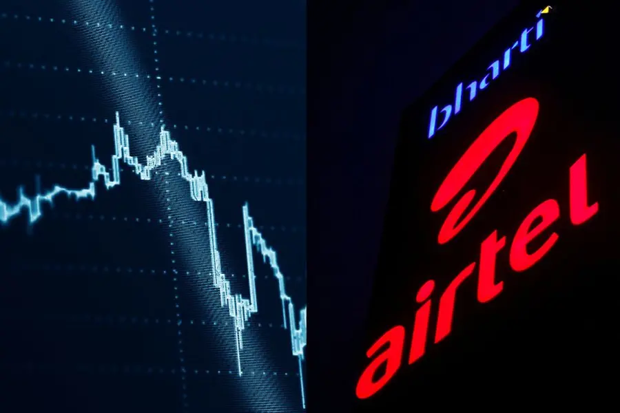 Indian stock market opens flat amid mixed global cues, Bharti Airtel leads gainers