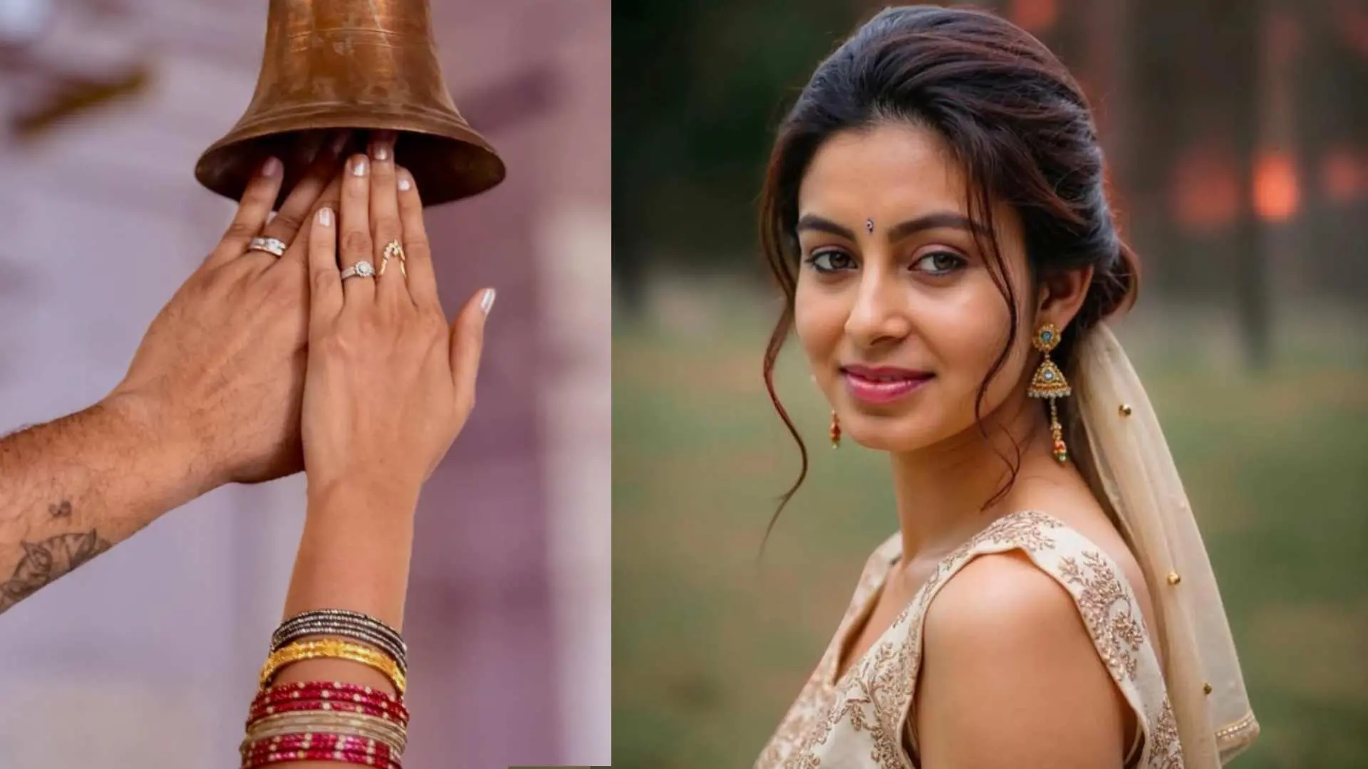 From (R) Actor Abhinaya, her engagement post | Photo: https://www.instagram.com/abhinaya_official/