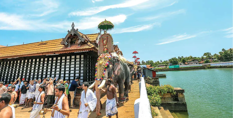 Representative Image: File photo of Koodalmanikyam Temple