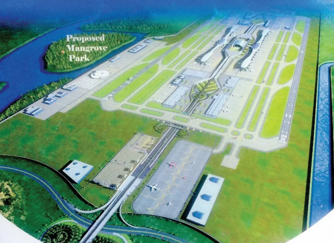 3-D image of proposed Navi Mumbai International Airport (NMIA) | File Photo