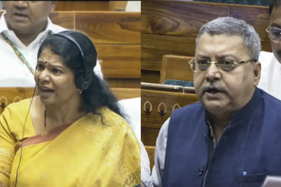 TMC's Kalyan Banerjee and DMK's Kanimozhi lock horns in LS over voter list and NEP issues