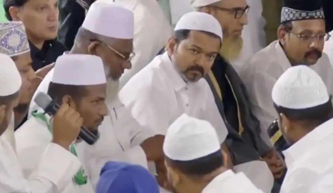 Vijay (Screengrab: ANI)