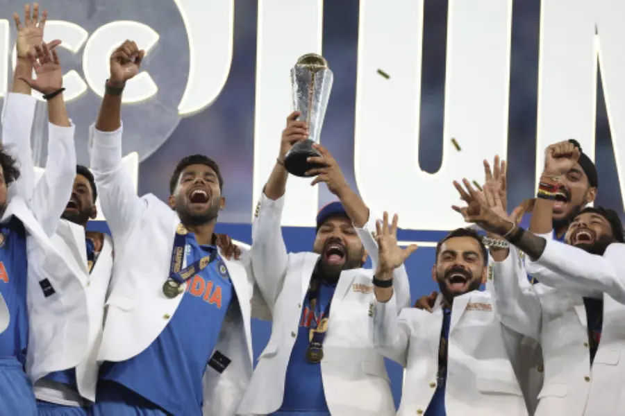 Valiant India overcome Kiwi challenge to lift ICC Champions Trophy 2025