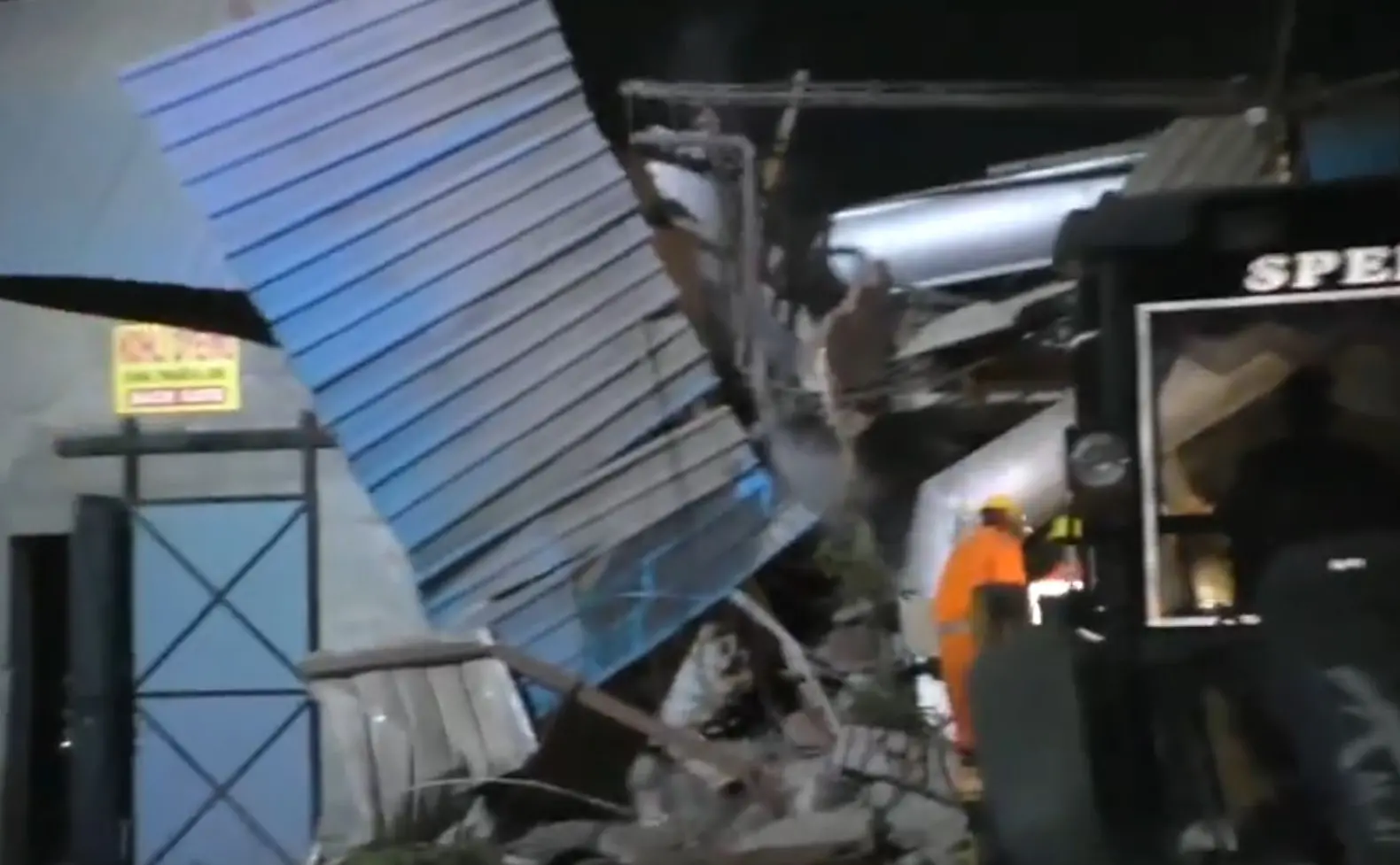Scenes from the incident | Photo: Screen grab of X / ANI