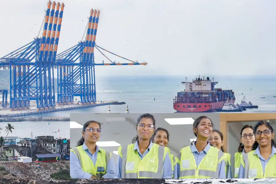 Breaking barriers: Women from fishing community now operating cranes at Vizhinjam port