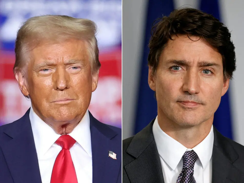 Donald Trump, Justin Trudeau | Photo: AFP