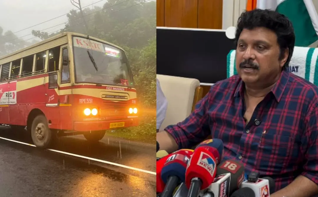 പ്രതീകാത്മക ചിത്രം(ഇടത്ത്) മന്ത്രി കെ.ബി.ഗണേഷ്കുമാര്(വലത്ത്) | Photo: Mathrubhumi & facebook.com/KBGaneshkumar