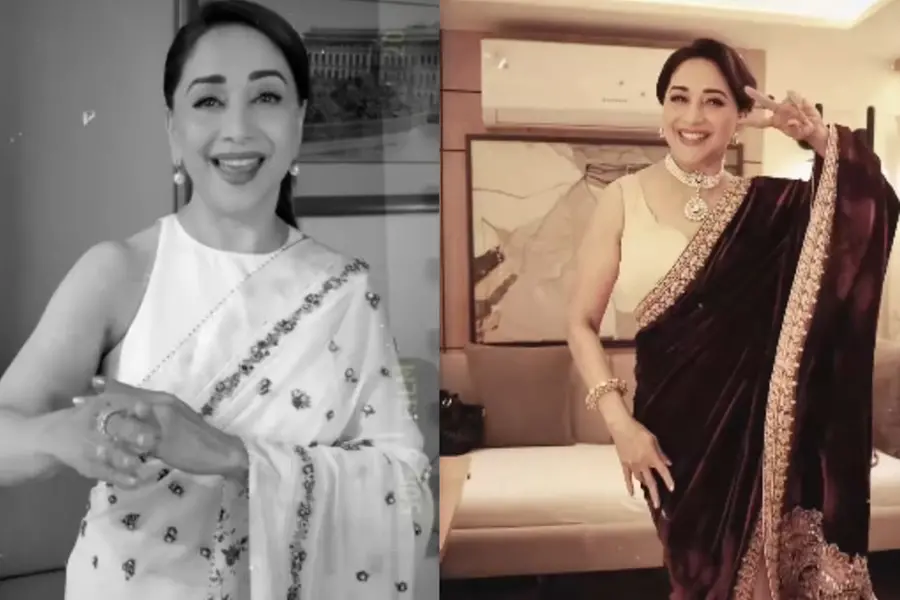 'Oh mere sona re', Madhuri Dixit dances to Mohammed Rafi's nostalgic tunes | WATCH
