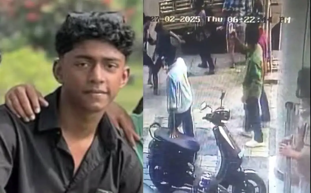 Deceased boy Mohammed Shahbaz, Visuals of the fight | Source: Screengrab of Mathrubhumi News