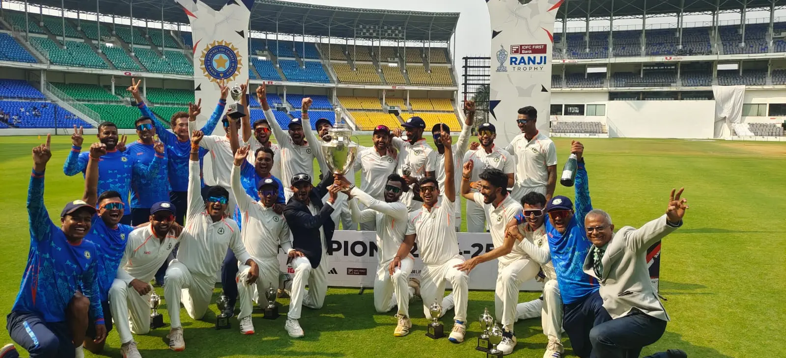 Ranj winners Vidarbha | Mathrubhumi