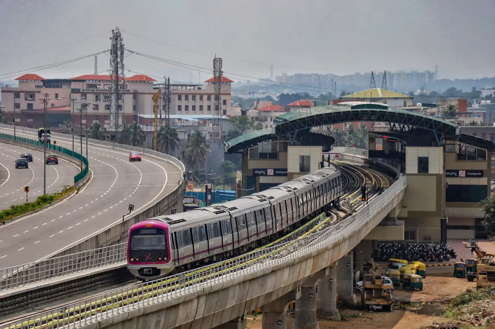 Bengaluru Metro's Purple Line | PTI