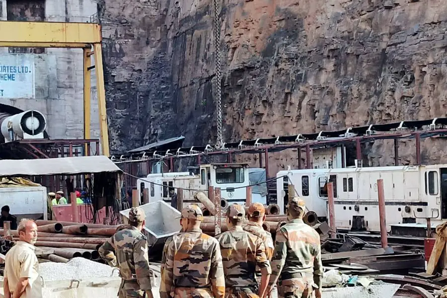 Rescue operations intensify as eight workers remain trapped in Telangana tunnel collapse