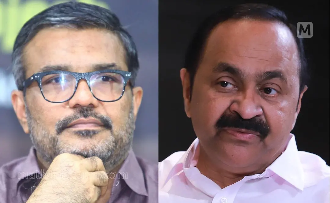MB Rajesh, VD Satheesan | Photo: Mathrubhumi