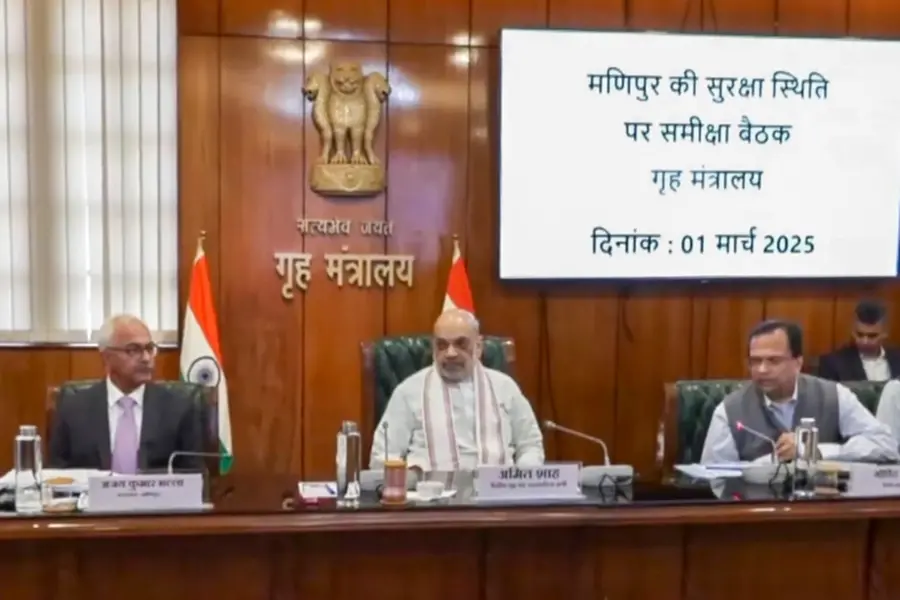Strict action should be taken... Amit Shah chairs high-level security review on Manipur