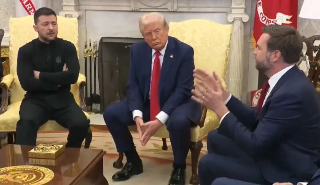 Volodymyr Zelenskyy, Donald Trump, JD Vance | Photo: X