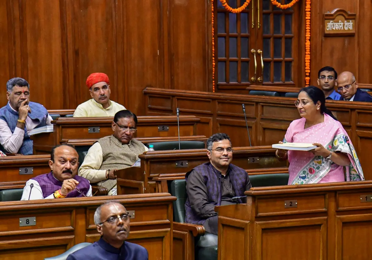 Delhi CM Rekha Gupta | Photo: PTI