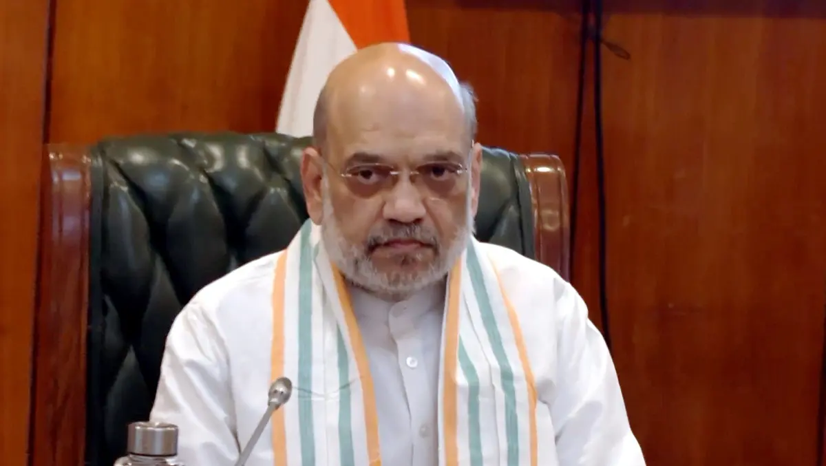 Union Home Minister Amit Shah chairs a meeting to review law and order situation in Delhi | Photo: PTI