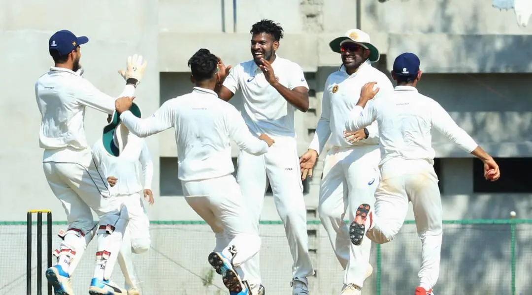 Kerala celebrating their victory in Ranji Trophy. File photo | Photo: KCA
