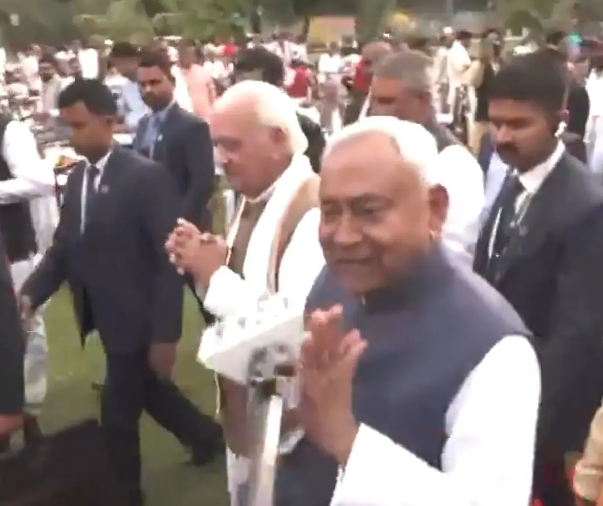 Bihar CM Nitish Kumar after state cabinet expansion | Photo: Screen grab of X / ANI