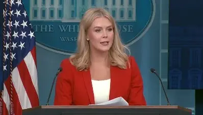 Press Secretary Karoline Leavitt