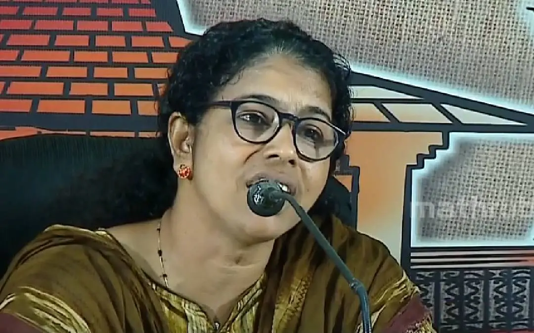PP Prema | Photo: Screengrab / Mathrubhumi News