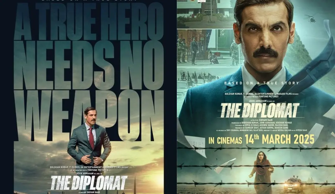 John Abraham's latest release 'Diplomat' (Poster: Instagram)