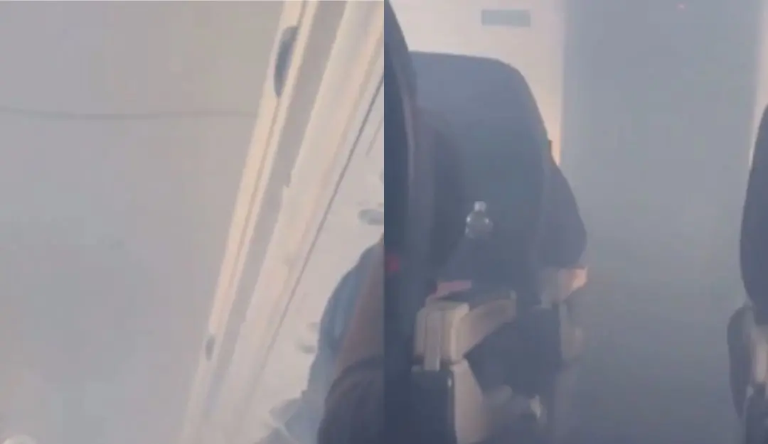 Smoke in Delta flight