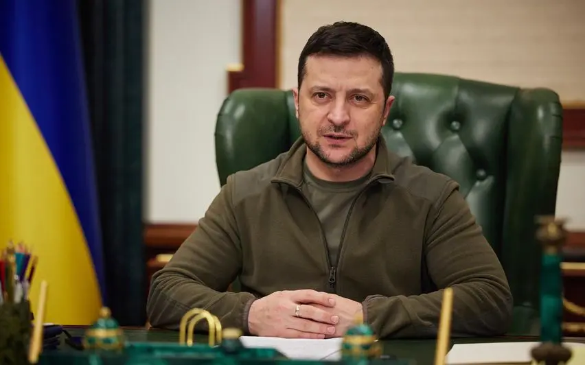Ukrainian President Volodymyr Zelenskyy