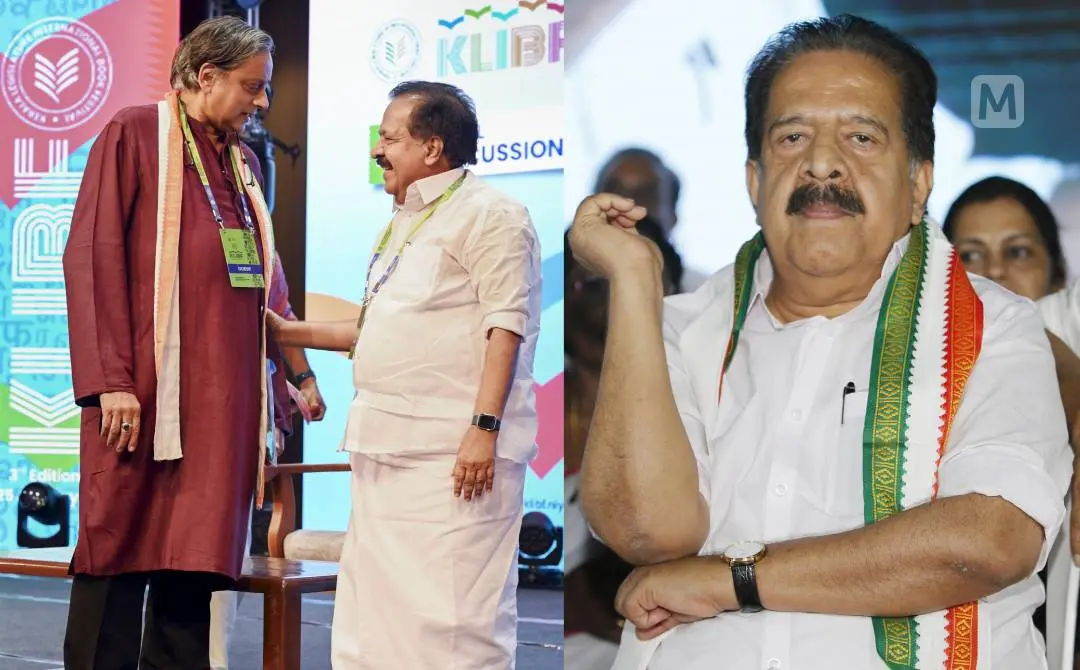 ശശി തരൂരും രമേശ് ചെന്നിത്തലയും, രമേശ് ചെന്നിത്തല | ഫോട്ടോ: PTI, രാഹുൽ കൃഷ്ണ \ മാതൃഭൂമി