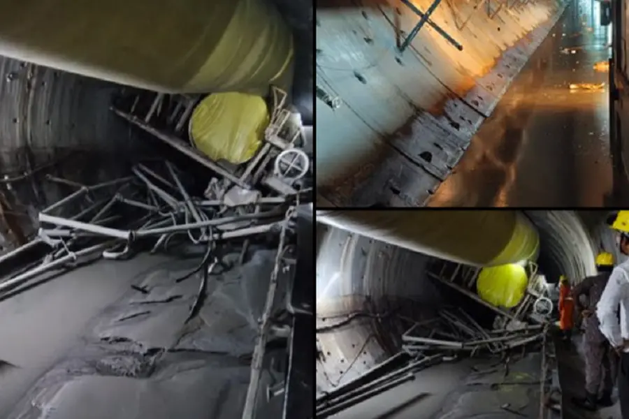 Telangana tunnel collapse: Rescuers struggle with knee-deep mud as labourers remain trapped