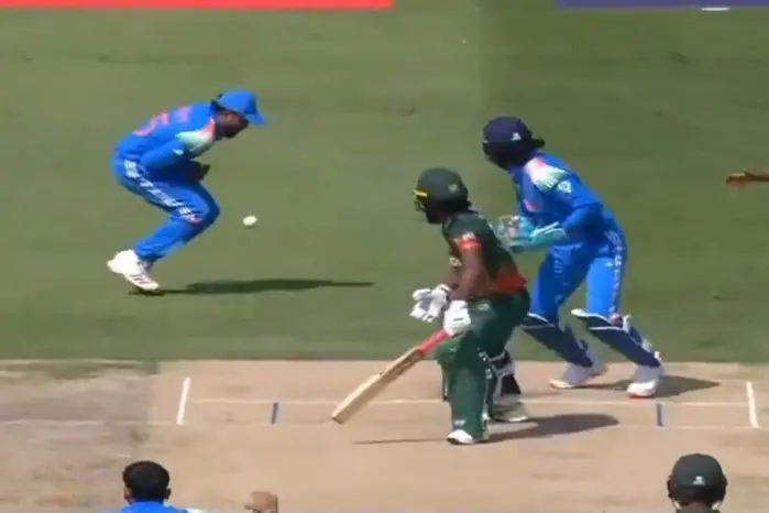 Champions Trophy: Rohit drops a sitter, denies Axar a historic hat-trick | WATCH