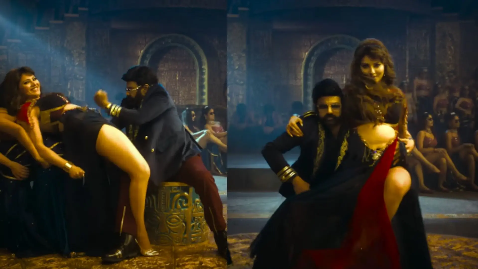 Urvashi Rautela's dance with Balakrishna