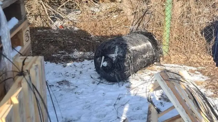 Debris from SpaceX's Falcon 9 rocket
